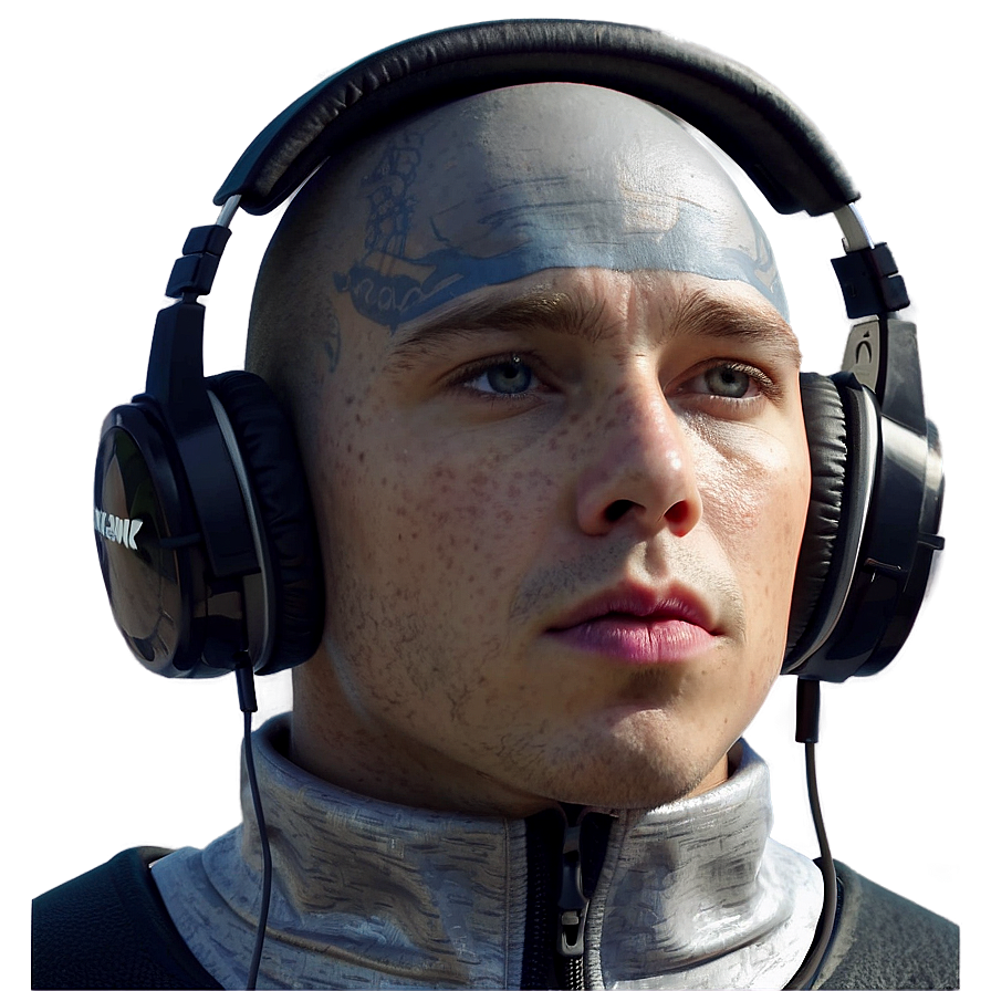 Random Person With Headphones Png Fuh PNG Image