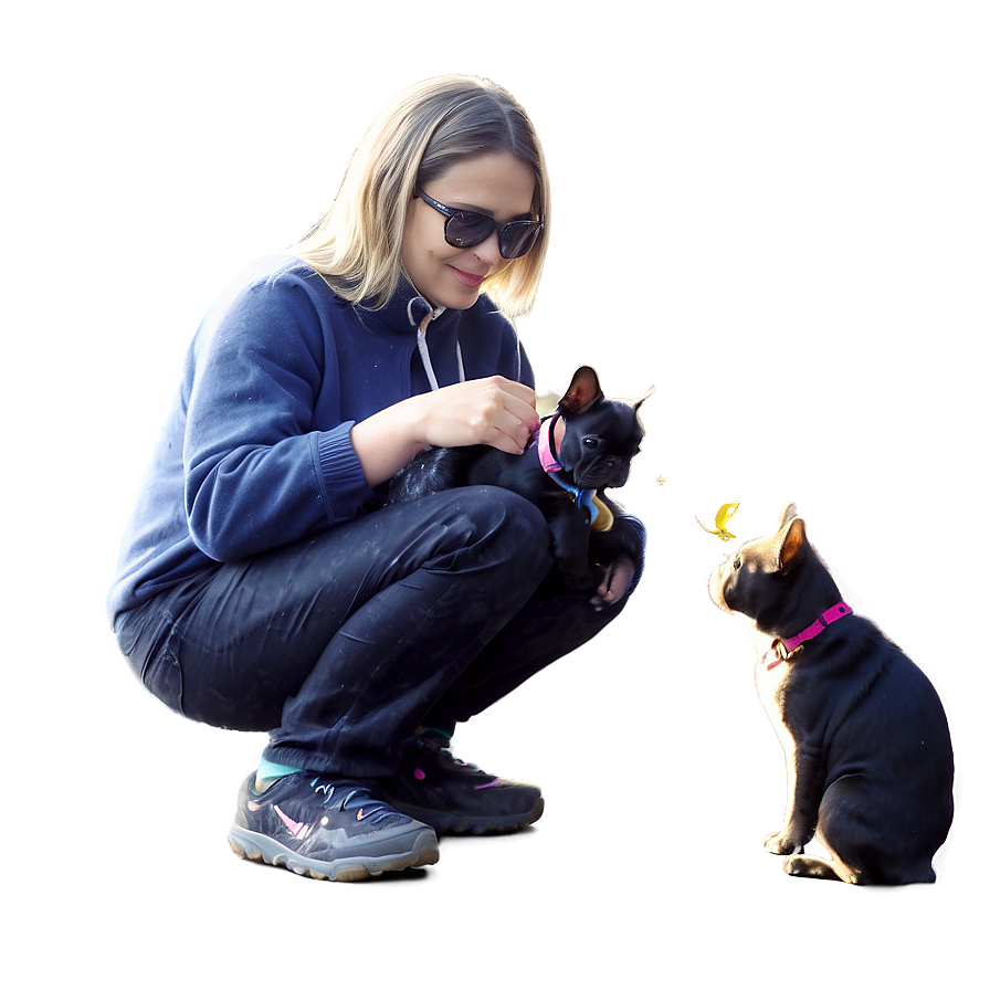 Random Person With Pets Png 81 PNG Image