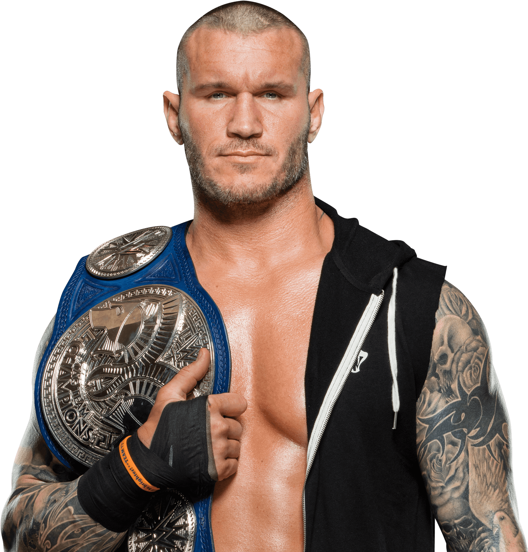 Randy Orton Champion Pose PNG Image