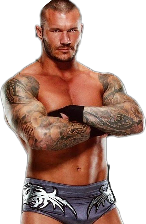 Randy Orton Wrestler Pose PNG Image