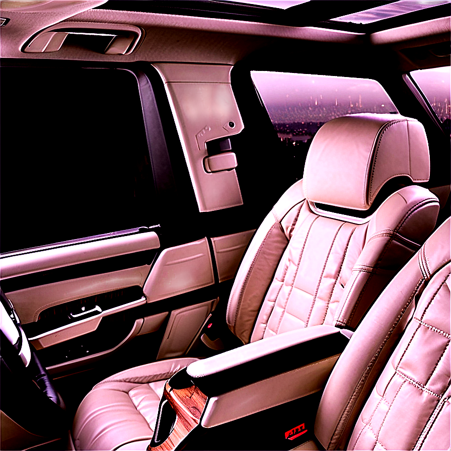 Range Rover Interior High-end Png 06252024 PNG Image