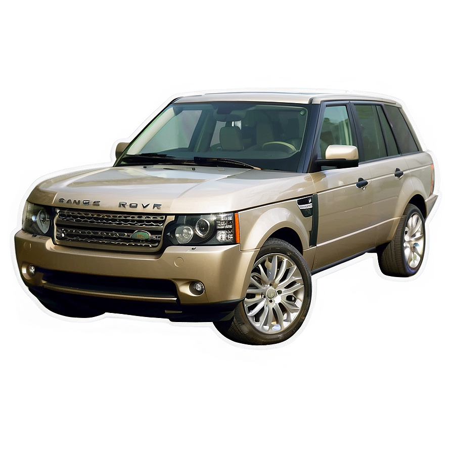 Range Rover Sporty Silhouette Png Ptm87 PNG Image