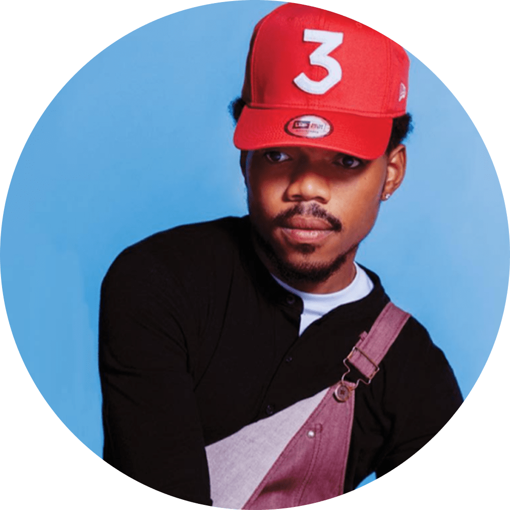 Rapperin Red Capand Overalls PNG Image