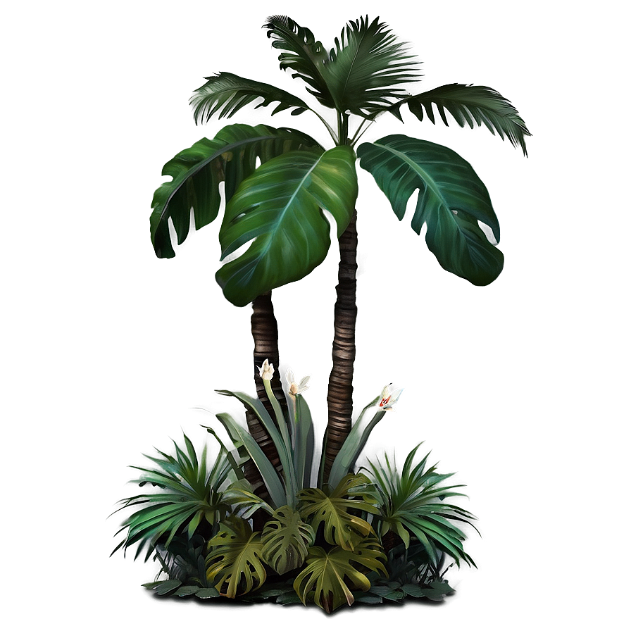 Rare Tropical Plants Png Ilc50 PNG Image