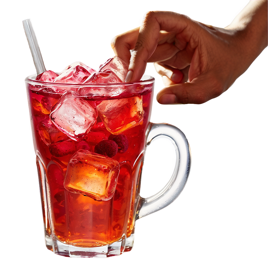 Raspberry Iced Tea Drink Png Nbe94 PNG Image