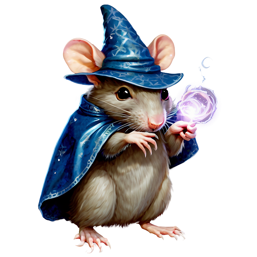 Rat Wizard Magic Png 93 PNG Image