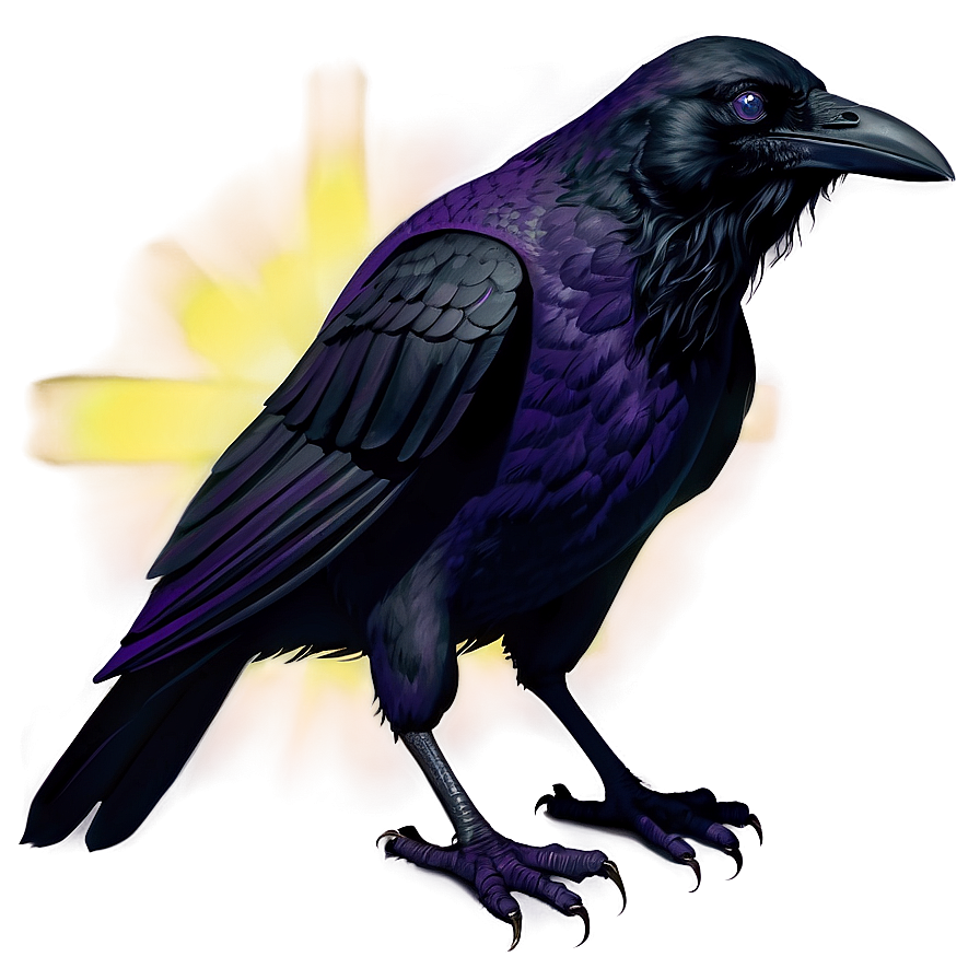 Raven Artwork Png Ity37 PNG Image