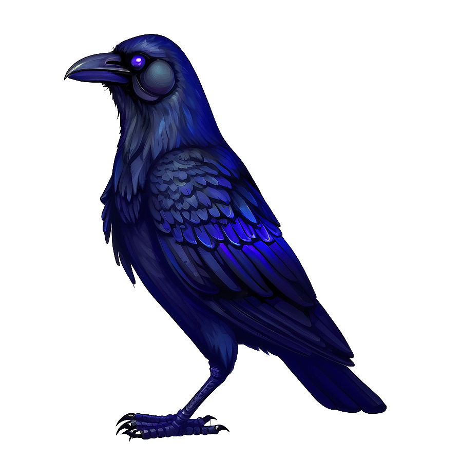 Raven Artwork Png Nja PNG Image