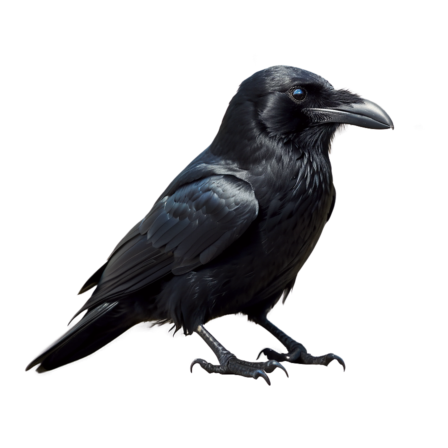 Raven In Darkness Png 05062024 PNG Image