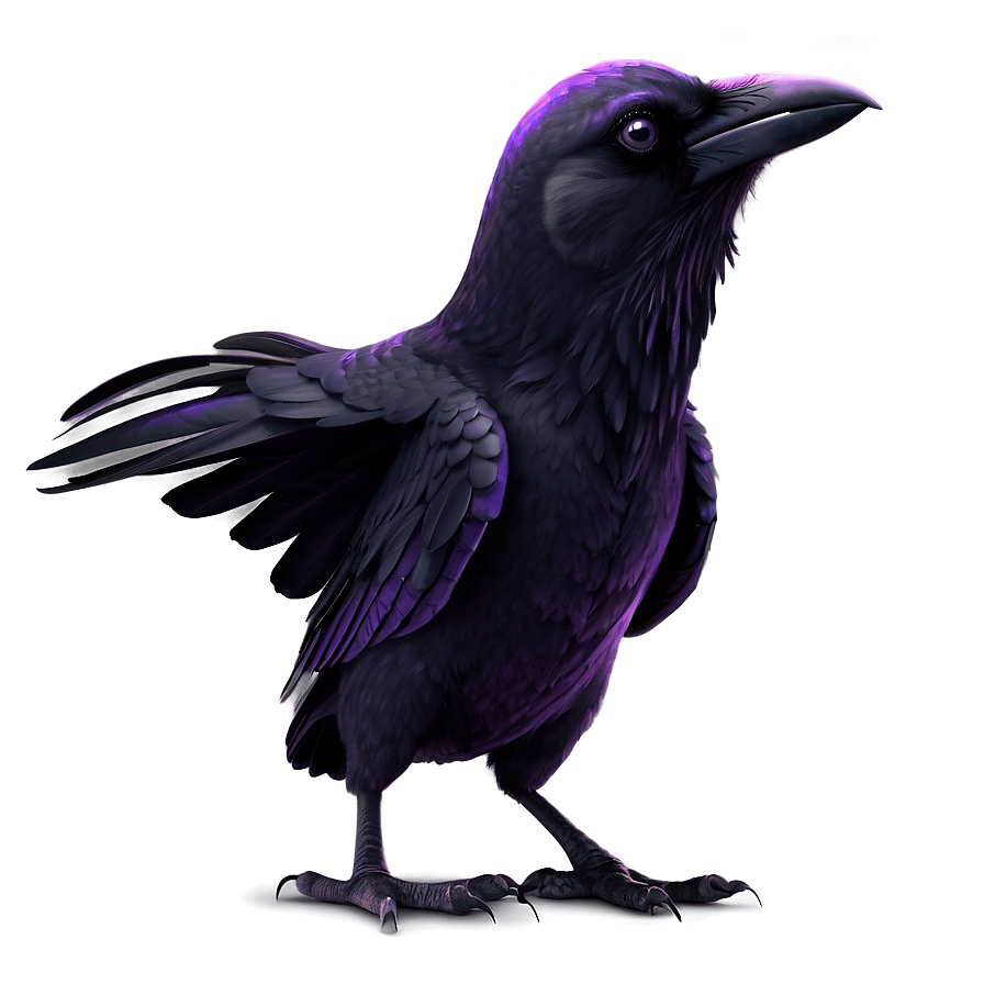 Raven In Darkness Png Cis PNG Image