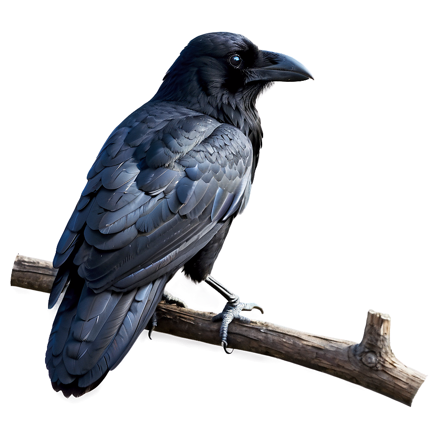 Raven In Nature Png Itl PNG Image