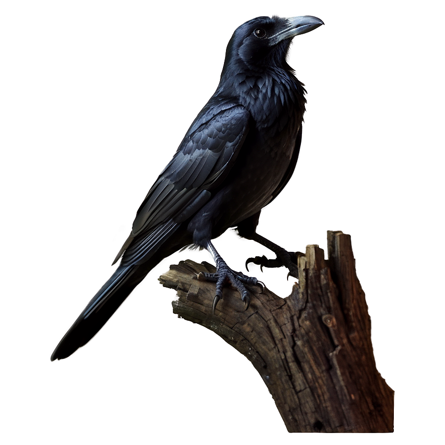 Raven Side Profile Png 05062024 PNG Image