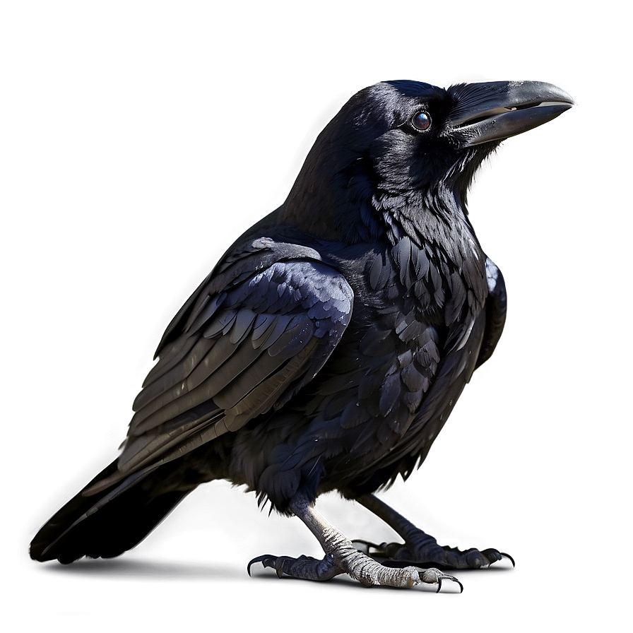 Raven Side Profile Png Wxj PNG Image