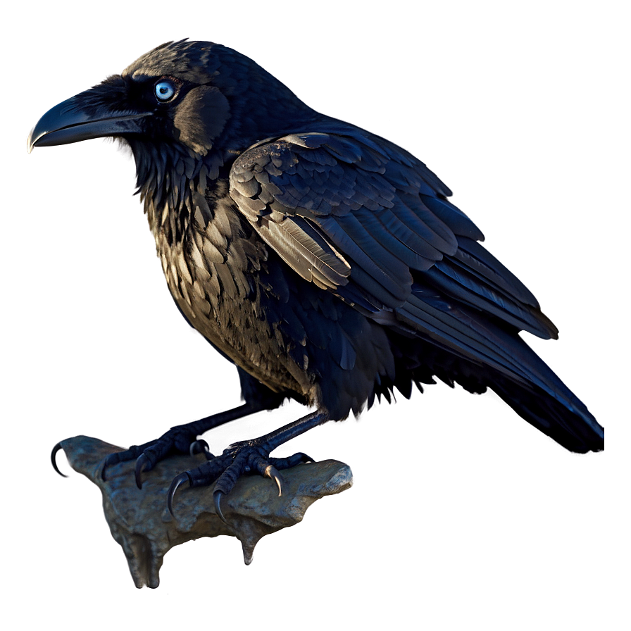 Raven With Bright Eyes Png Geo72 PNG Image