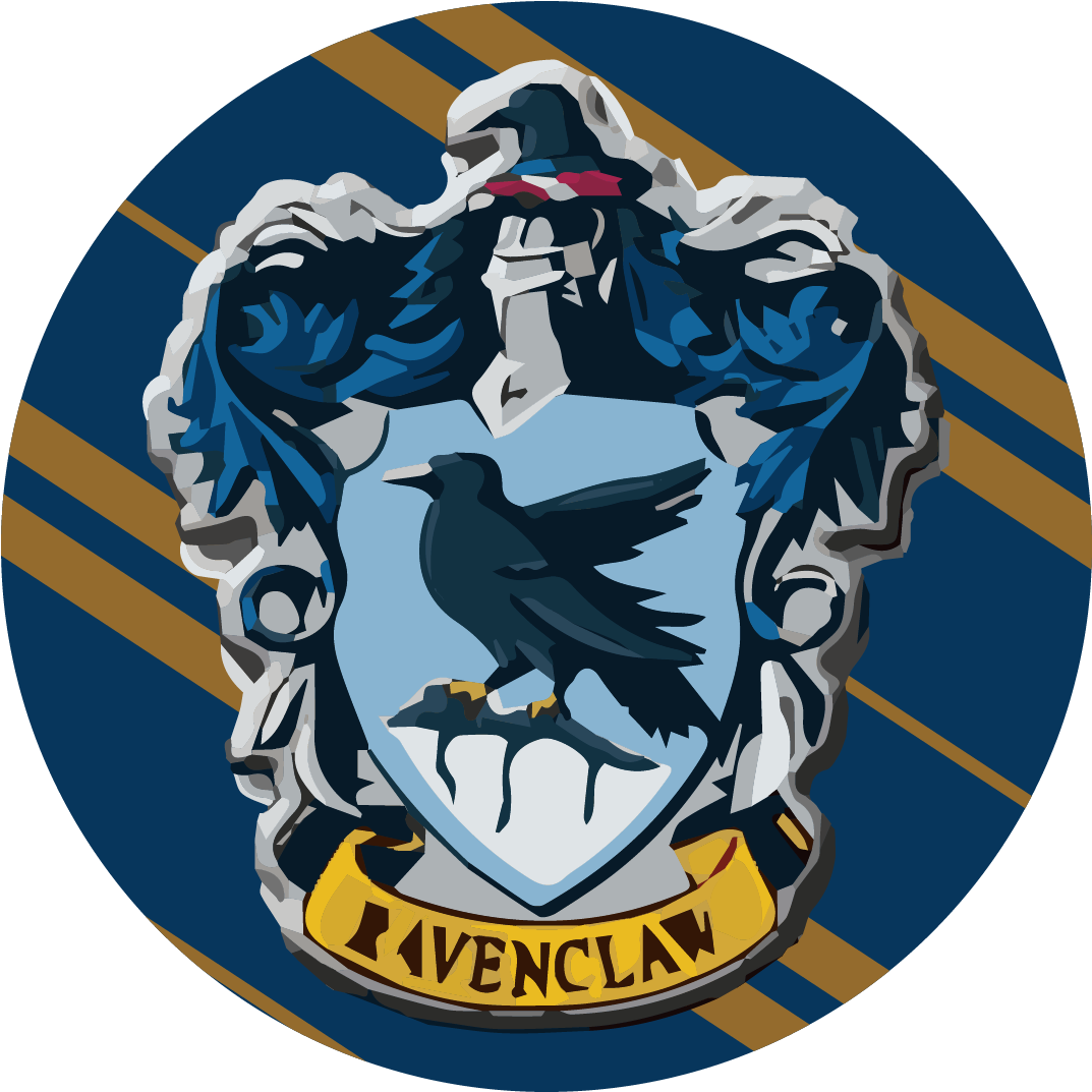 Ravenclaw_ House_ Crest_ Hogwarts PNG Image