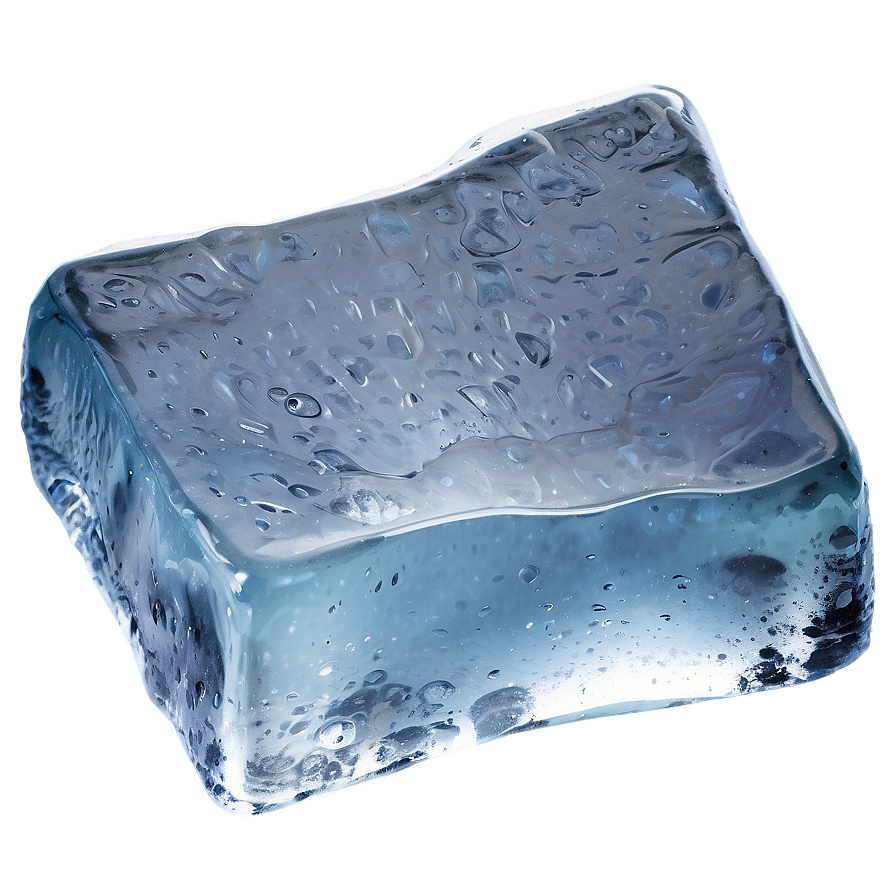 Raw Ice Block Png Aco47 PNG Image