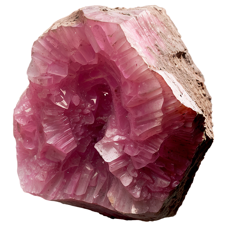 Raw Rose Quartz Chunk Png Yhm PNG Image