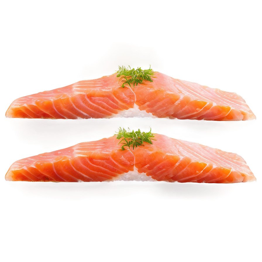 Raw Salmon Slice Png Kgi PNG Image