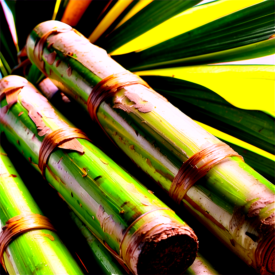 Raw Sugarcane Closeup Png 47 PNG Image