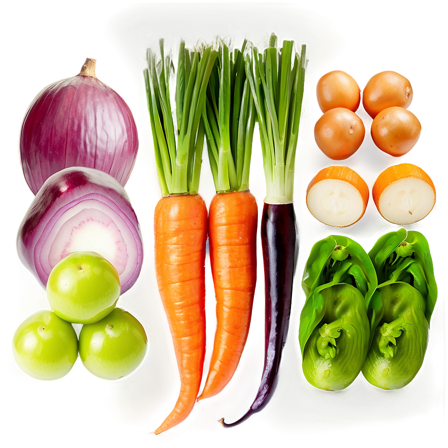 Raw Vegetables Png 05242024 PNG Image