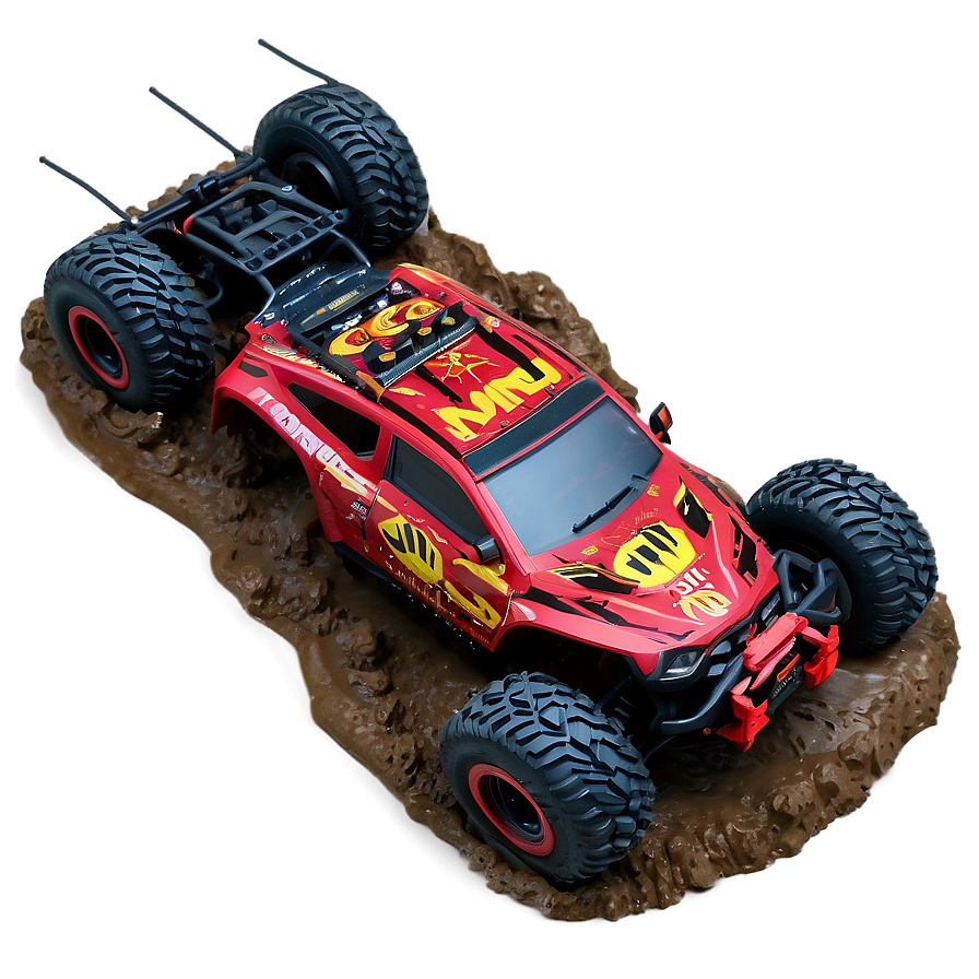 Rc Car In Mud Png 06252024 PNG Image