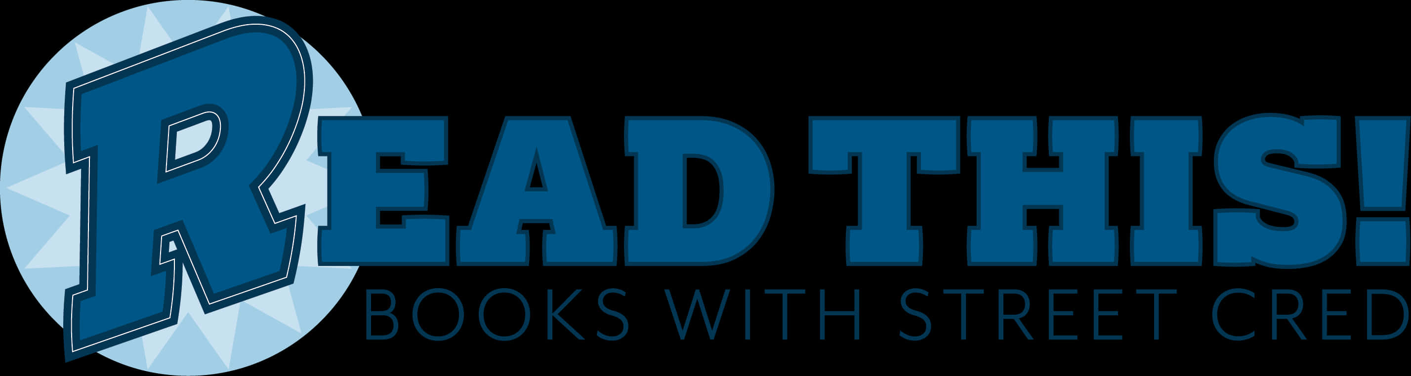 Read This Books With Street Cred Banner PNG Image