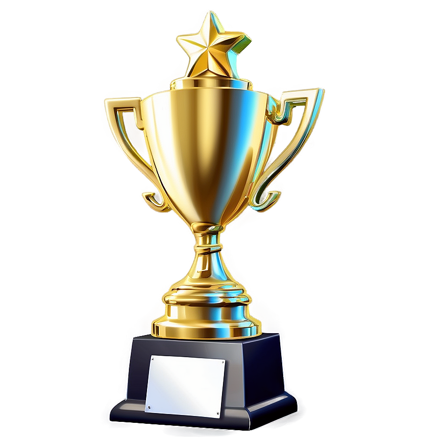 Reading Cartoon Trophy Png Uwt96 PNG Image