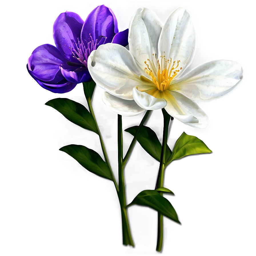 Real Blossoming Flowers Png Fml PNG Image