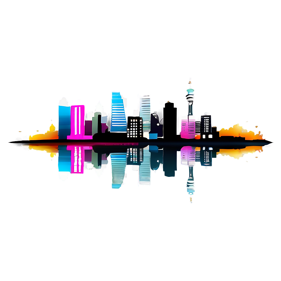 Real Dazzling Skylines Png Hco PNG Image