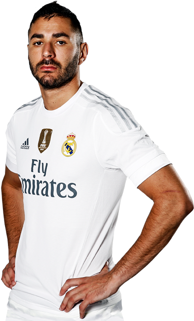 Real Madrid Player Portrait PNG Image