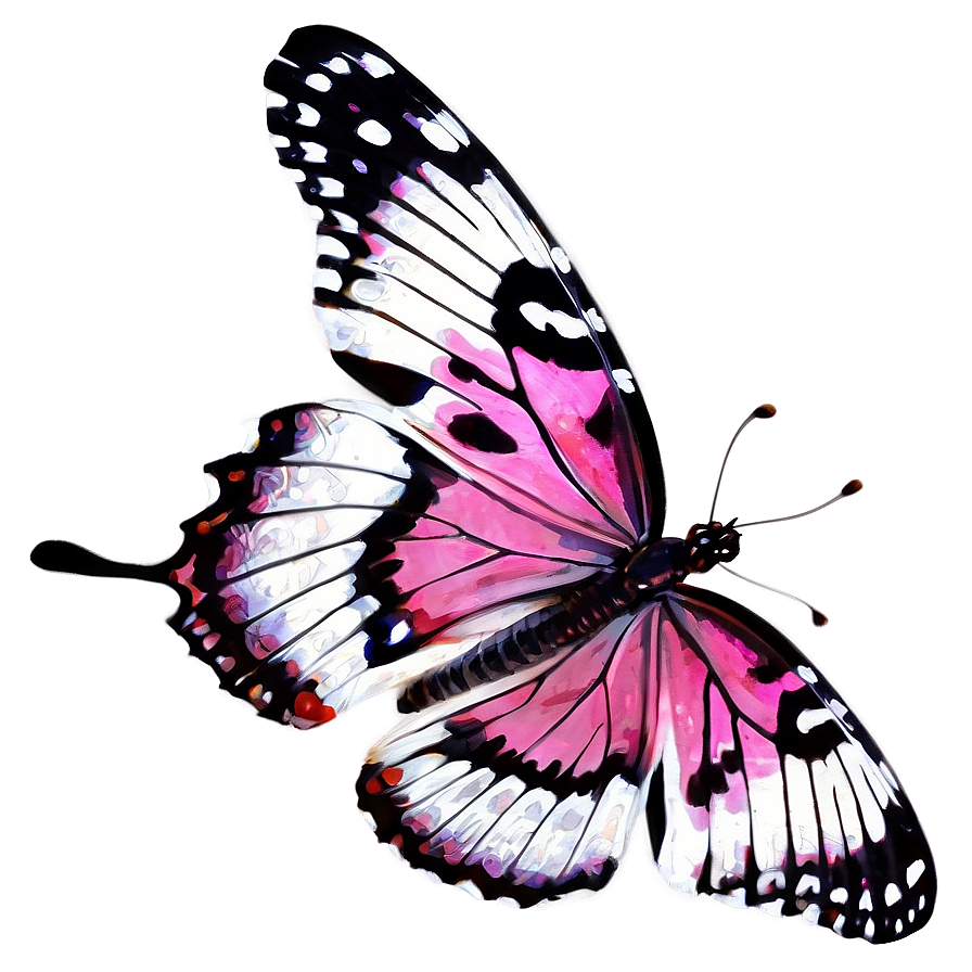 Real Pink Butterfly Png Tct79 PNG Image