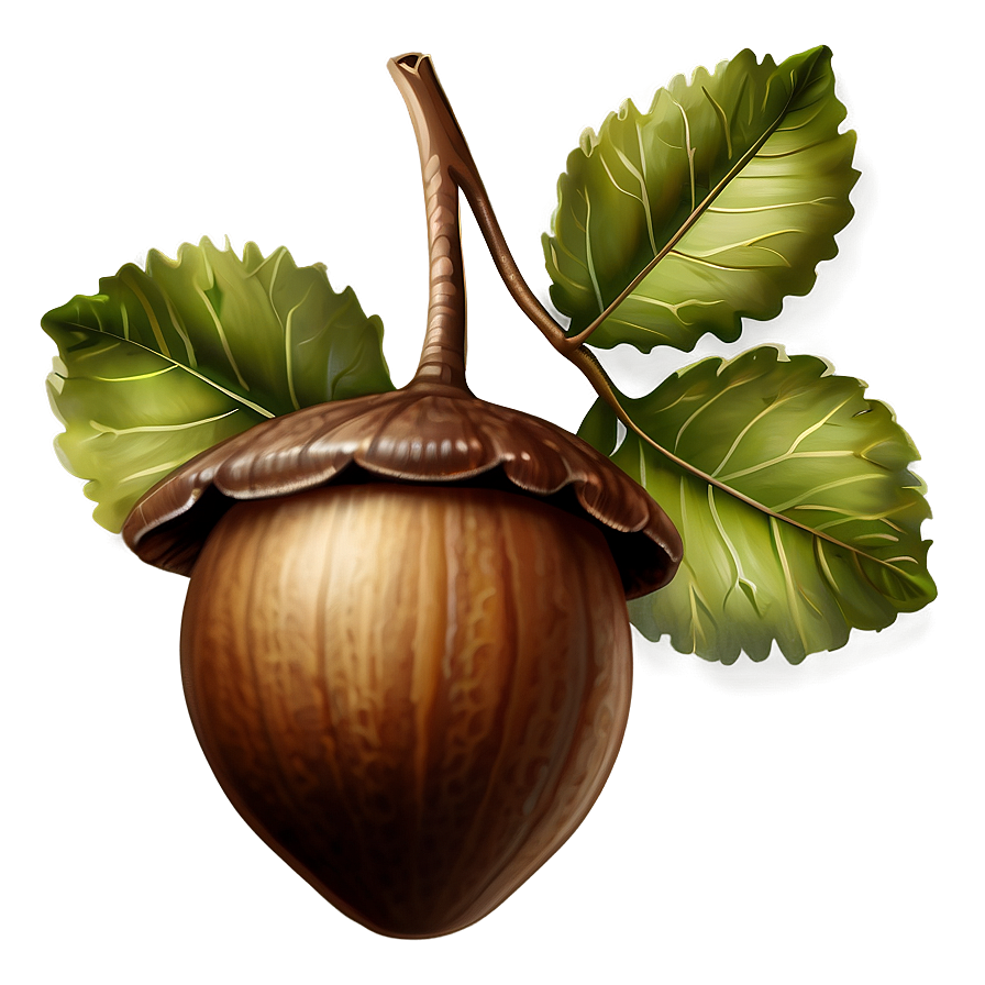 Realistic Acorn Clipart Png 05252024 PNG Image