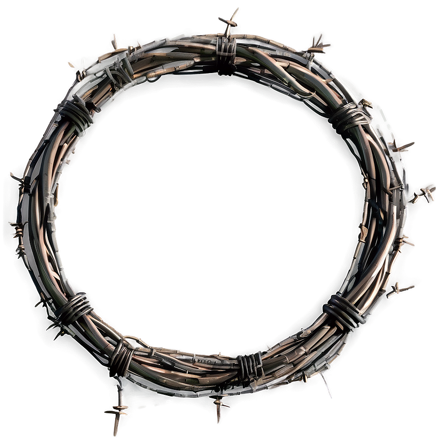 Realistic Barbed Wire Png 46 PNG Image