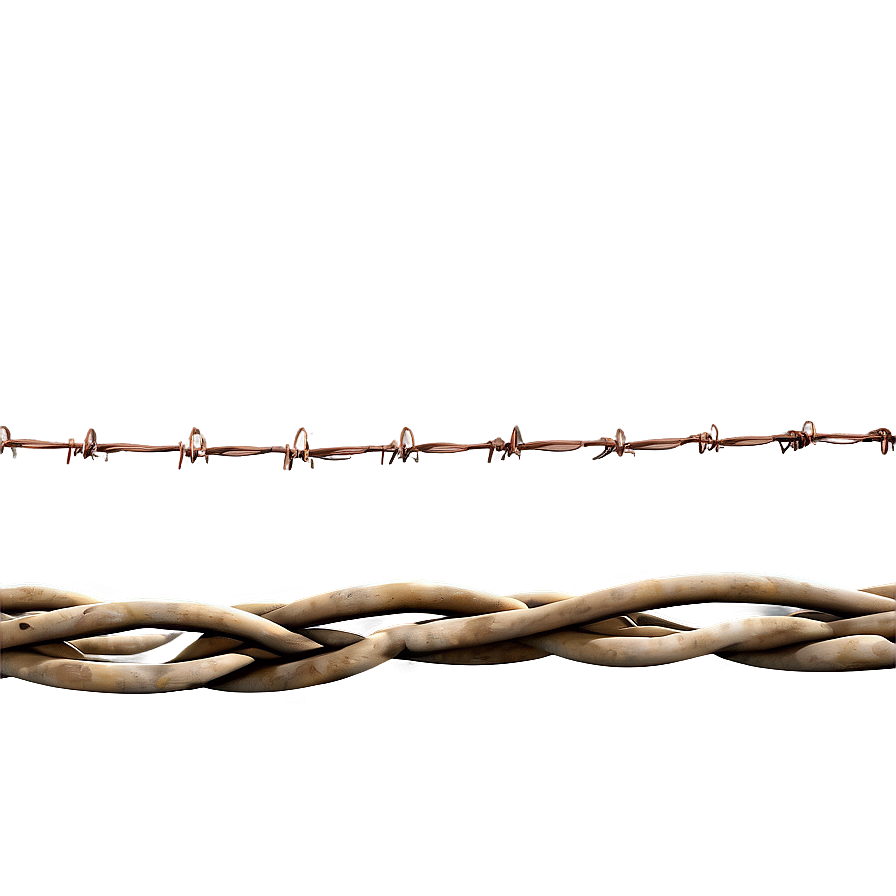 Realistic Barbwire Png Hal70 PNG Image