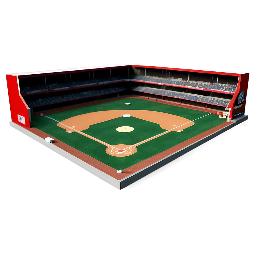 Realistic Baseball Field Png Jpl13 PNG Image