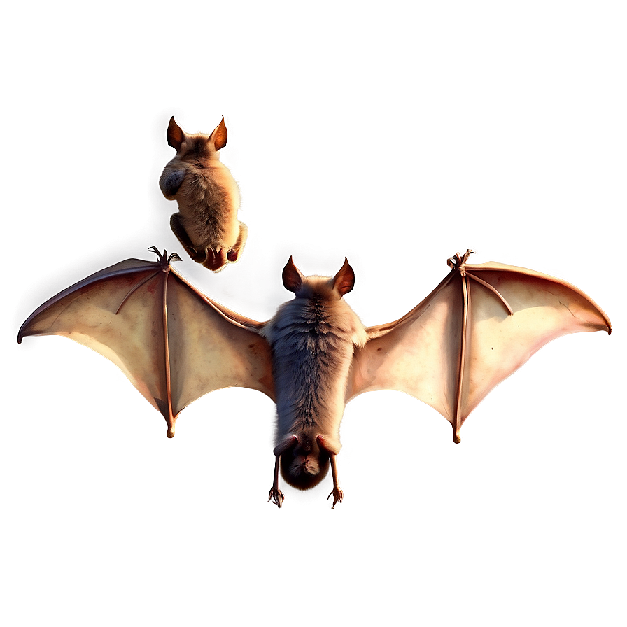 Realistic Bats Illustration Png 47 PNG Image