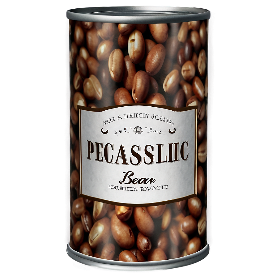 Realistic Bean Can Png Ilk PNG Image