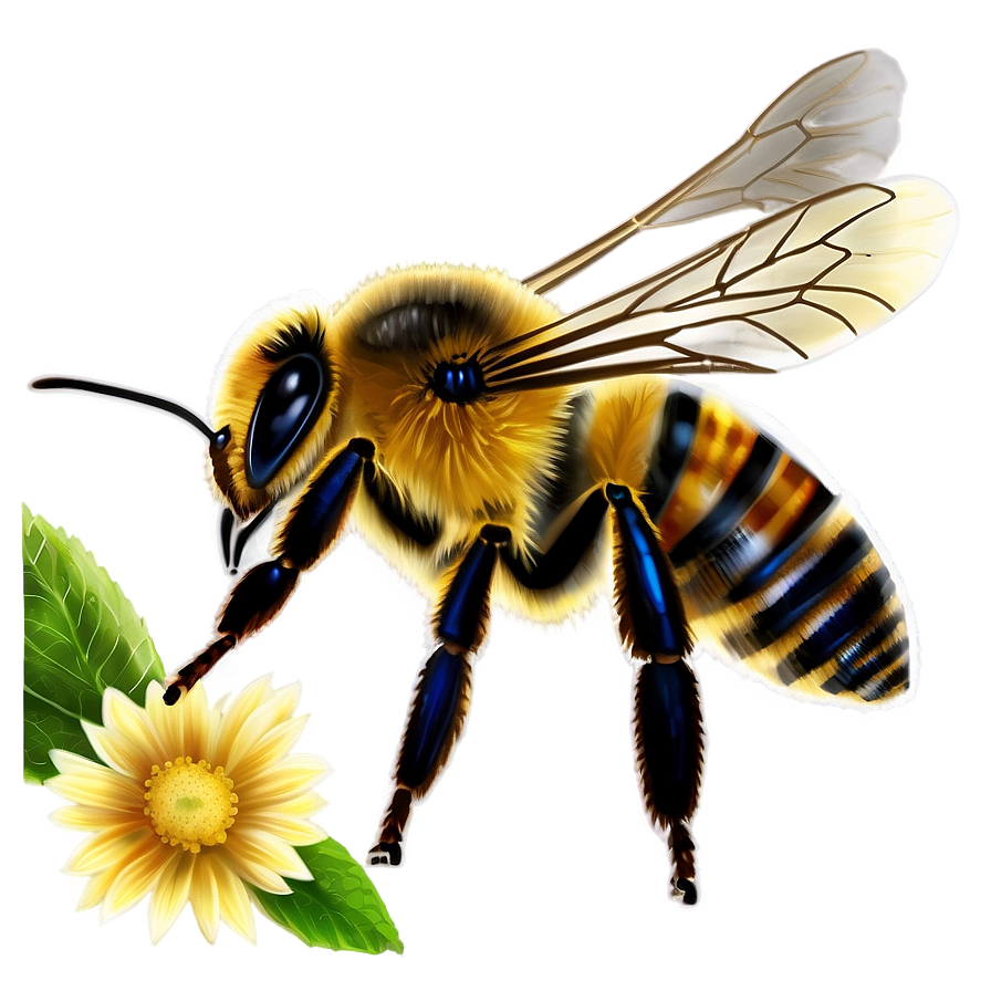 Realistic Bee Png Ixl50 PNG Image