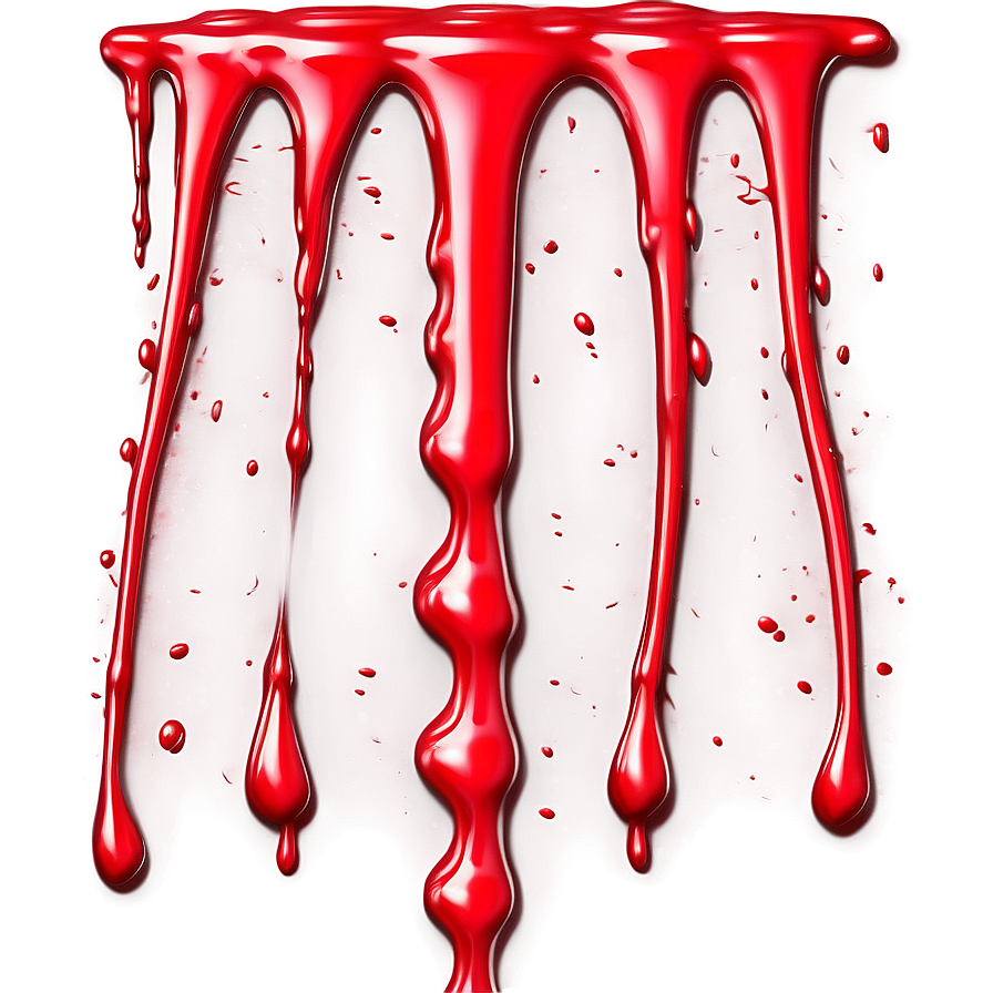 Realistic Blood Splatter Design Png Wwf PNG Image