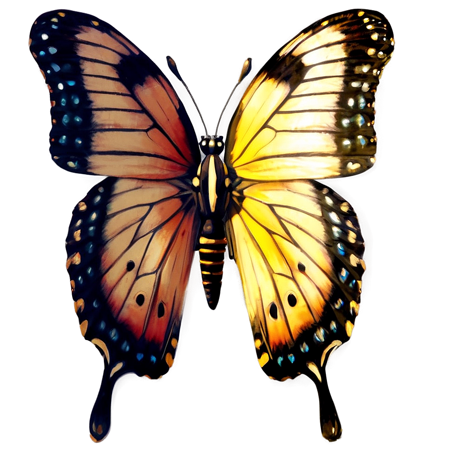 Realistic Butterflies Png Eab52 PNG Image