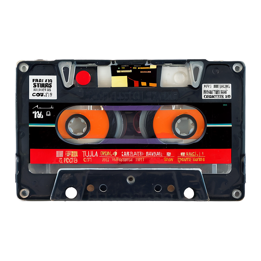 Realistic Cassette Tape Png Jlu PNG Image