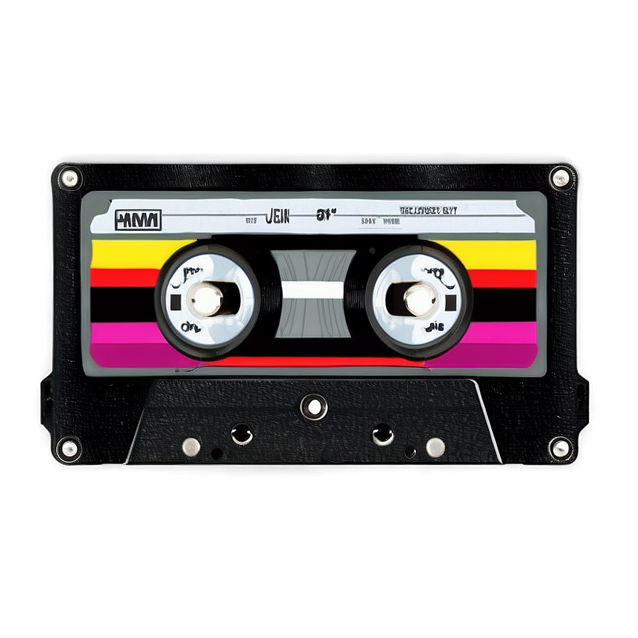 Realistic Cassette Tape Png Jty PNG Image