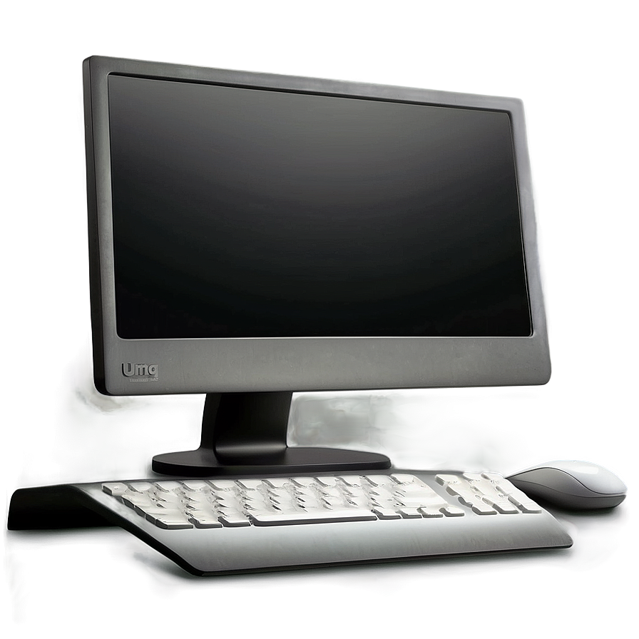 Realistic Computer Mockup Png 06282024 PNG Image