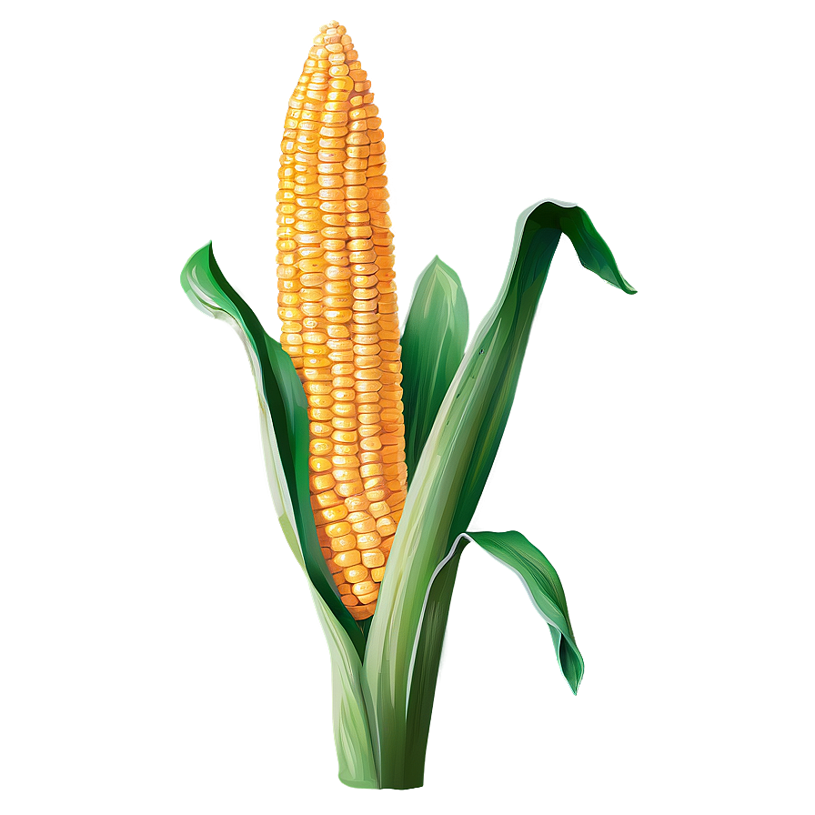 Realistic Corn Stalk Png 06122024 PNG Image