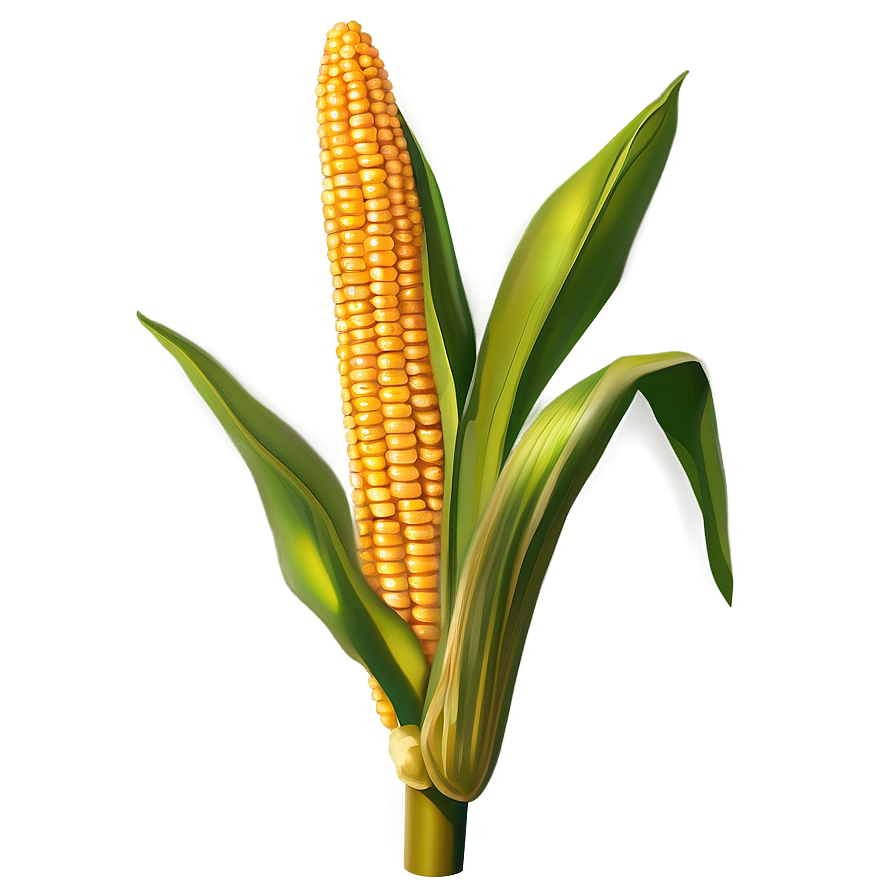 Realistic Corn Stalk Png Boe32 PNG Image