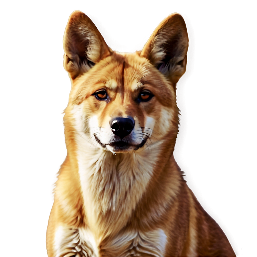 Realistic Dingo Art Png 06202024 PNG Image