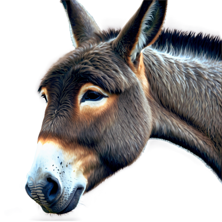 Realistic Donkey Drawing Png Xul PNG Image