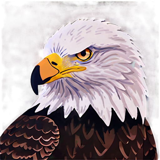 Realistic Eagle Drawing Png C PNG Image