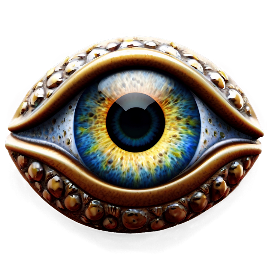 Realistic Evil Eye Png Ntj23 PNG Image