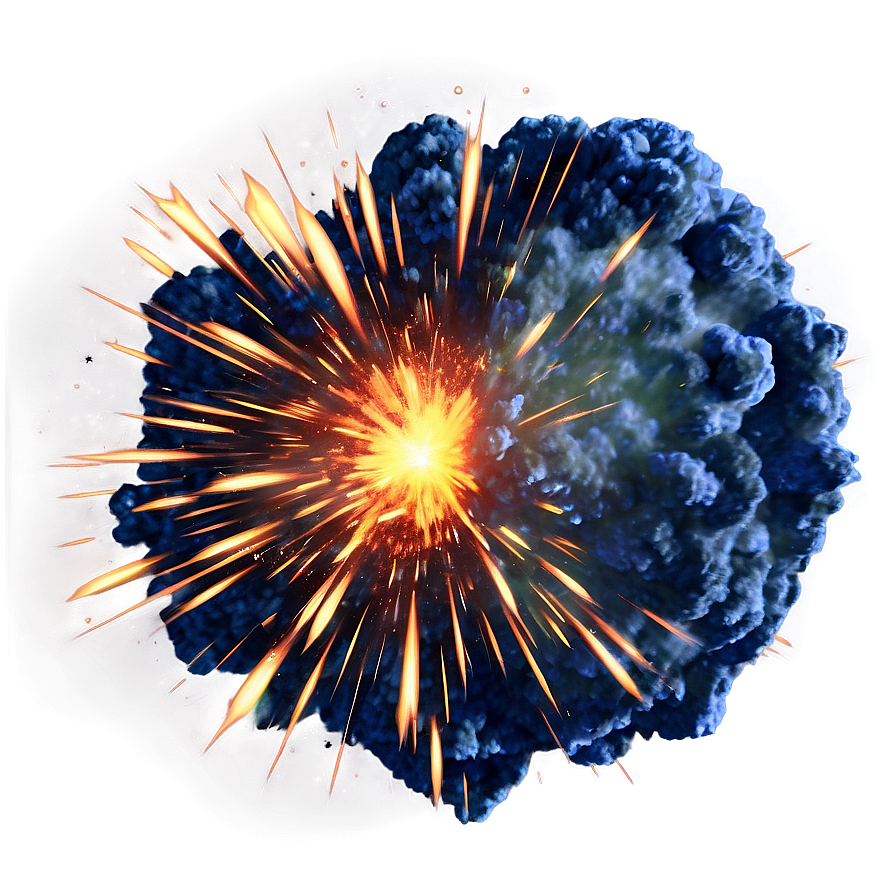 Realistic Explosion Effect Png Yhv43 PNG Image